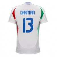 Taliansko Matteo Darmian #13 Vonkajší futbalový dres ME 2024 Krátky Rukáv